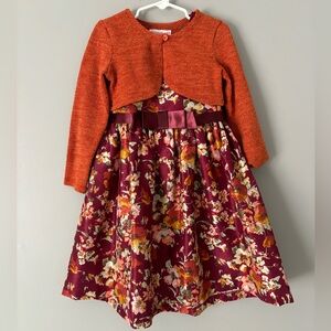 Girls Floral dress size 6